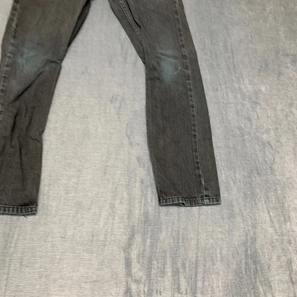Vintage Levi's 511 Skinny Jeans Boys 10R 25x25 Faded Black Cotton Stretch Retro